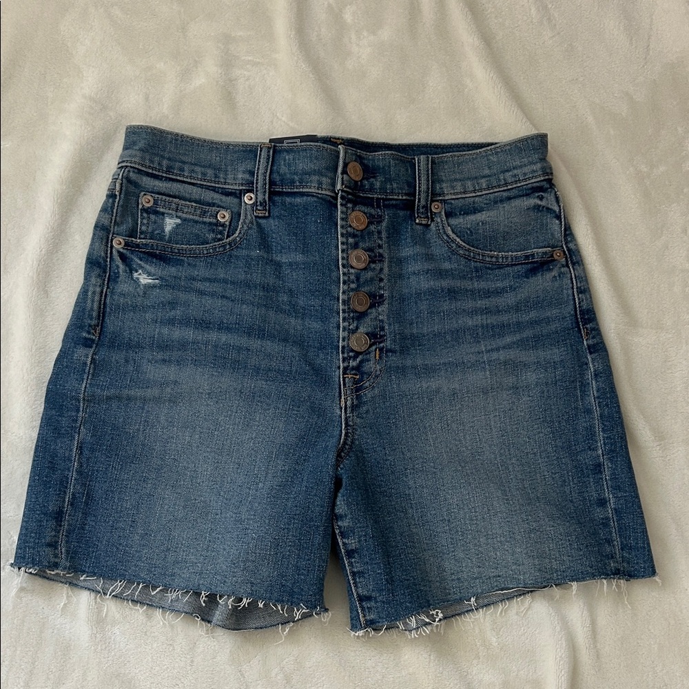 GAP High Rise Denim Shorts